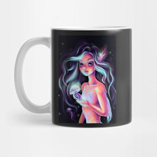 Mermaid and Glowing Medusa Mug